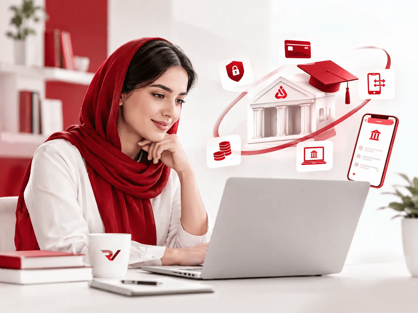 آموزش های بانکداری مجازی بانک رسالت